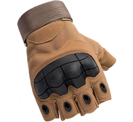 Тактические песочные перчатки без пальцев GVQX-003