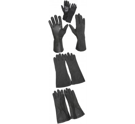 Огнезащитные черные перчатки 3457