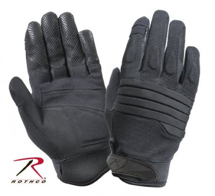 Черные тактические перчатки 4461