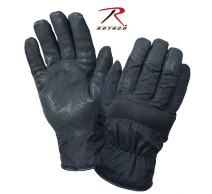 Нейлоновые черные перчатки 4494