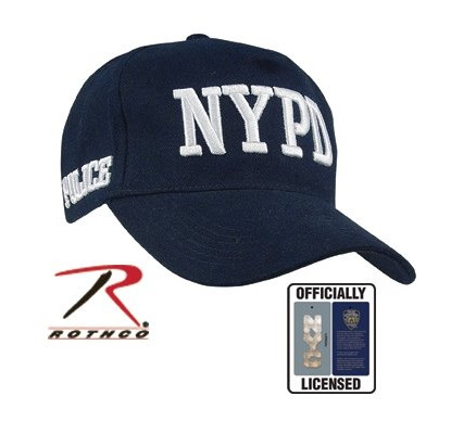 Синяя бейсболка NYPD 8270