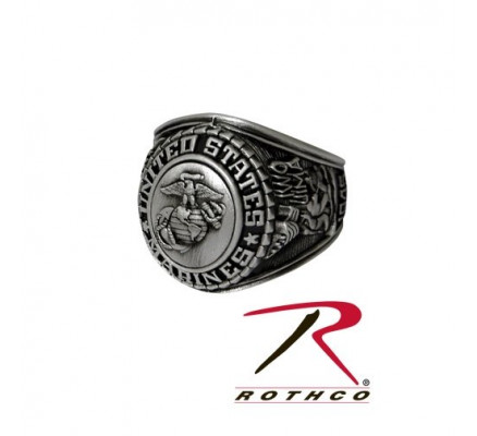 Серебряное кольцо морской пехоты 843