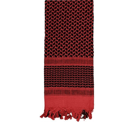 Пустынный шарф Шемаг красный 4537