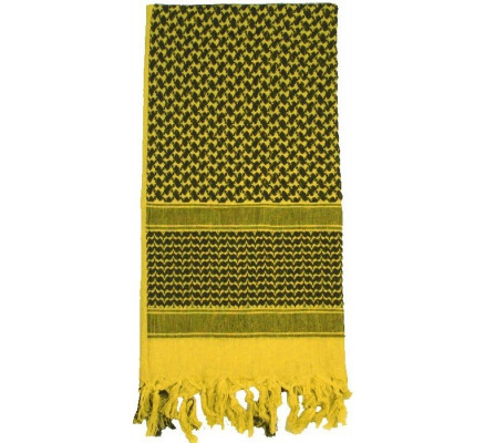 Пустынный шарф Шемаг желтый 4537