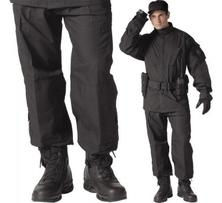 Черные форменные штаны SDU 5455 на Милитари.ру - описание, цена, фото