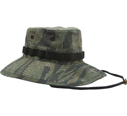 Винтажная шляпа VIETNAM Boonie тигровый камуфляж 5915