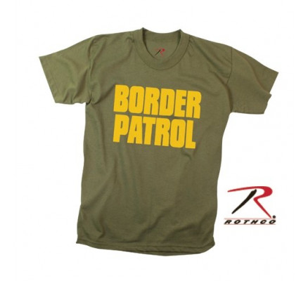 Оливковая футболка BORDER PATROL 60468