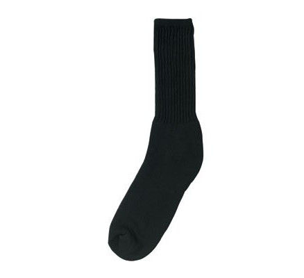 Черные спортивные носки 6429