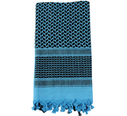 Пустынный шарф Шемаг синий 8537