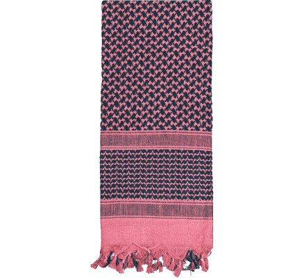 Пустынный шарф Шемаг розовый 8537