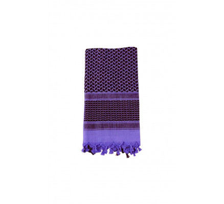Пустынный шарф Шемаг фиолетовый 8537