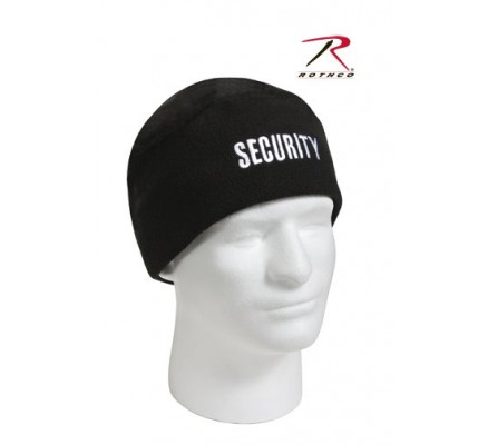Флисовая черная шапка SECURITY 8643
