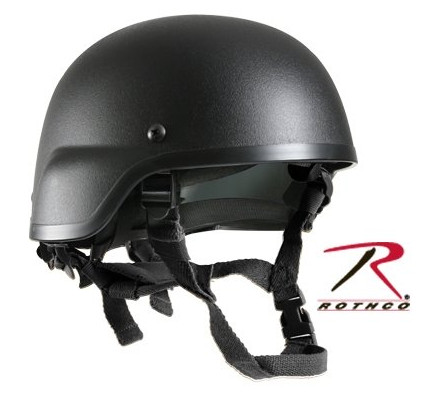 Черные ремни для шлема MICH 9612