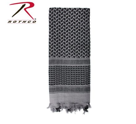 Пустынный шарф шемаг серый 4537