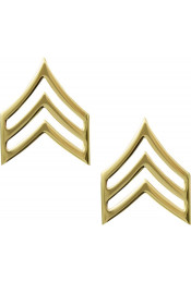 Золотые петлицы сержанта