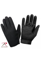 Легкие черные перчатки 3481