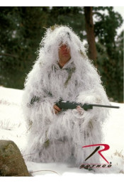 Легкий маскировочный костюм Снежный 65132