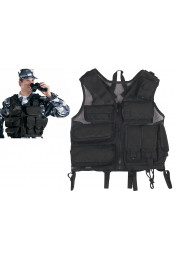 Черный тактический жилет S.W.A.T. 6582