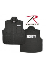 Черный жилет SECURITY 7457
