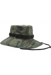 Винтажная шляпа VIETNAM Boonie тигровый камуфляж 5915