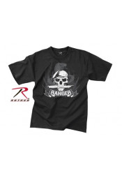 Винтажная черная футболка RANGER 66530