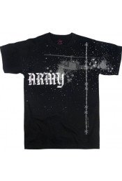 Винтажная черная футболка ARMY 66900