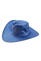 Синяя складная шляпа